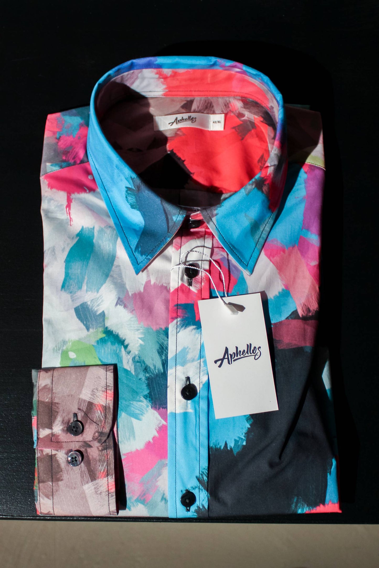 With its versatile and easy-to-style design, our Men's Button-Up Shirt is the perfect addition to any wardrobe, suitable for dressing up or dressing down.