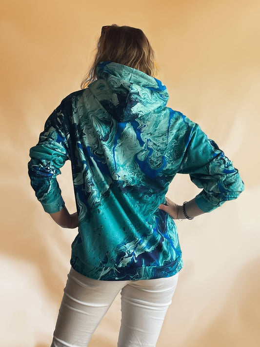 Aqua Hoodie