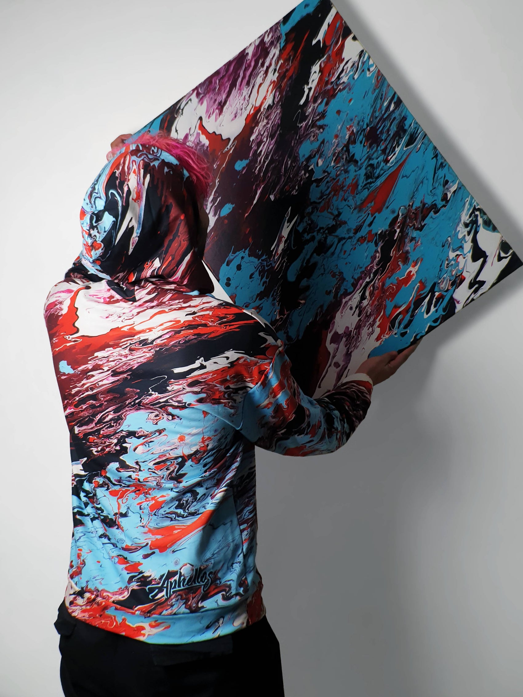 Moderne kunst hoodie